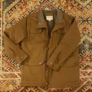 Brand new men's brown Orvis jacket